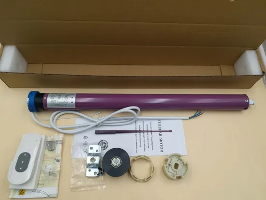 Motore tubolare diametro 59 a corrente forte per schermo di emissione